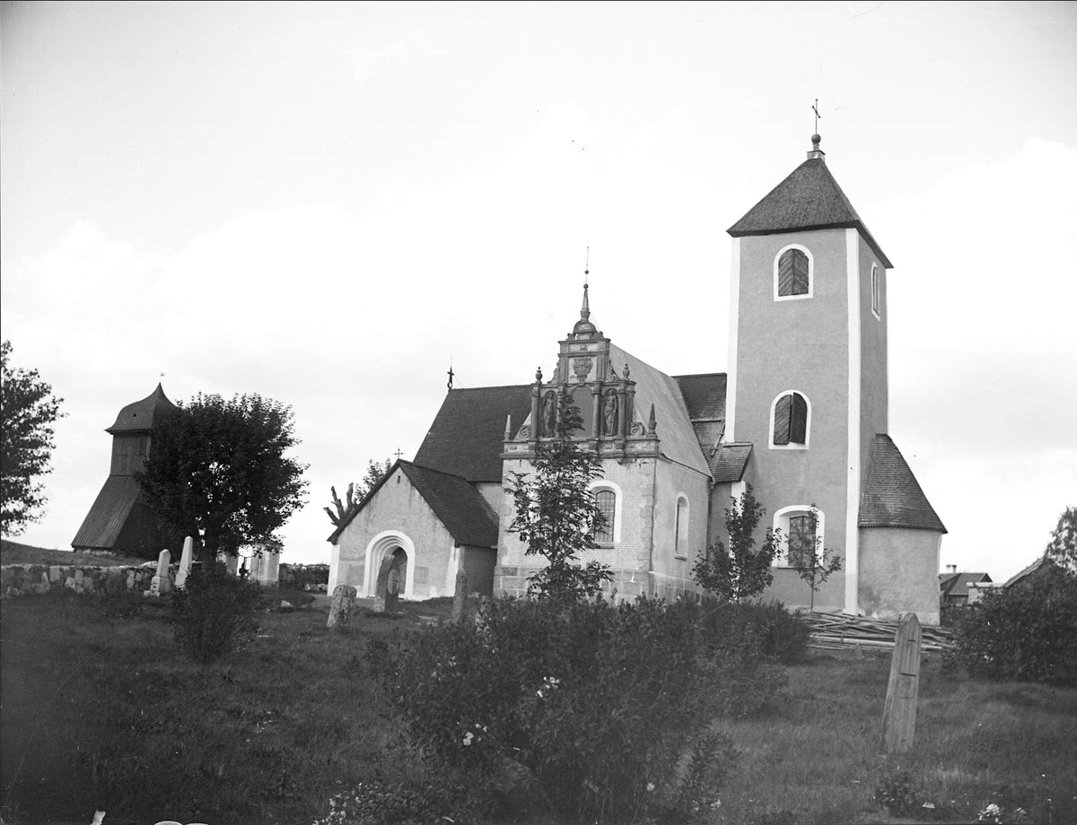 Norrsunda kyrka, Norrsunda socken, Uppland 1911