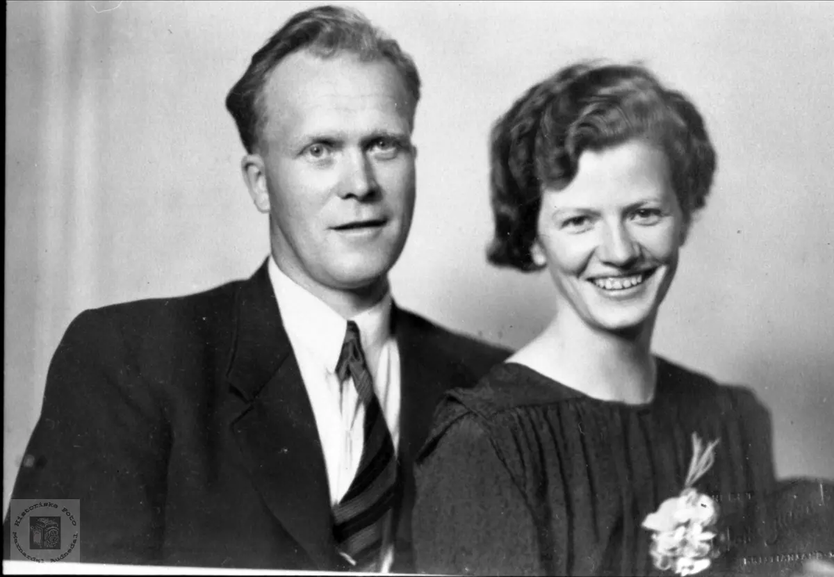 Ekteparet Syvert og Anna Holbek