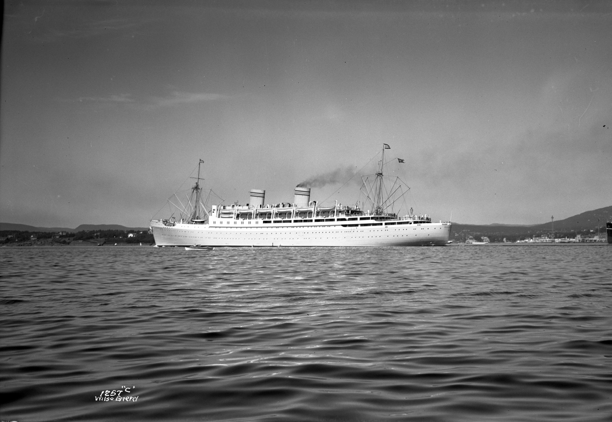 M/S Oslofjord (b. 1938, Weser A.G., Bremen)