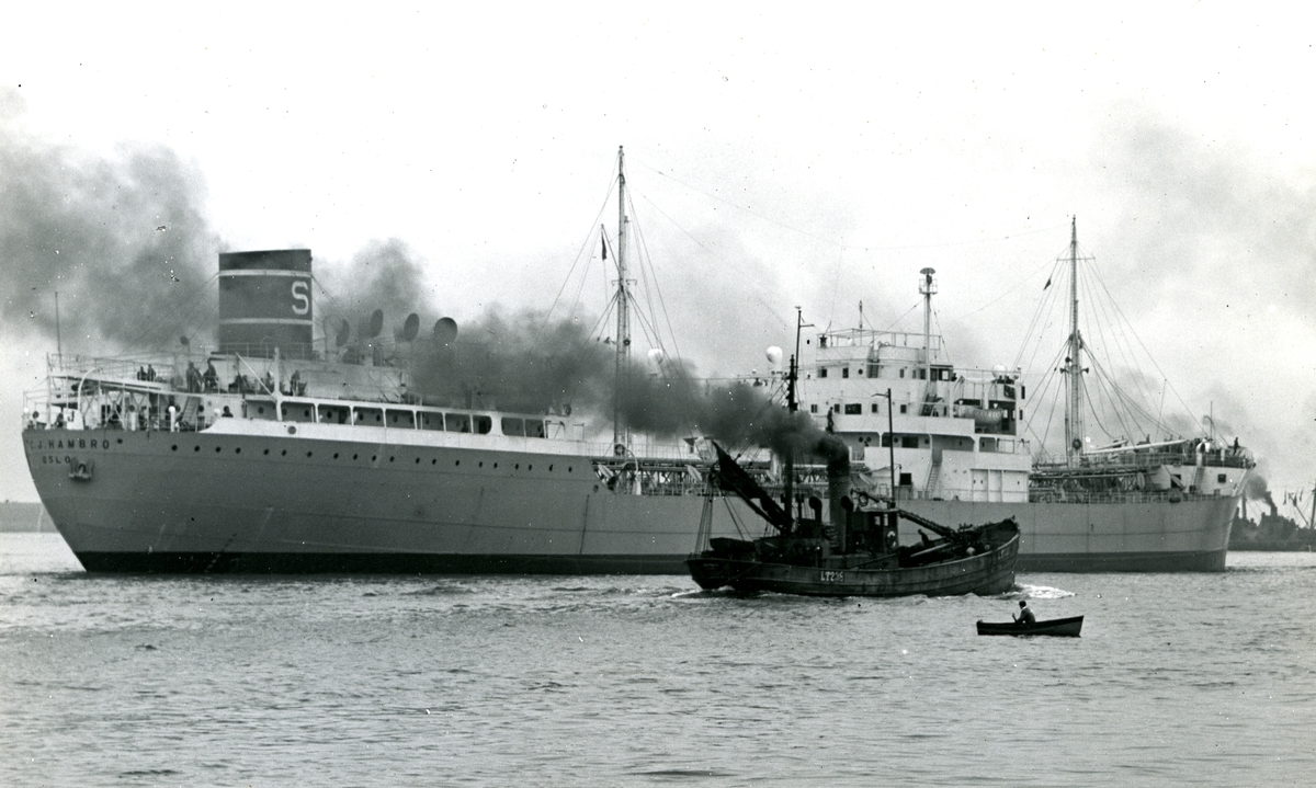 M/T C. J. Hambro (b.1949, Furness Shipbuilding Co. Ltd., Haverton Hill-on-Tees)