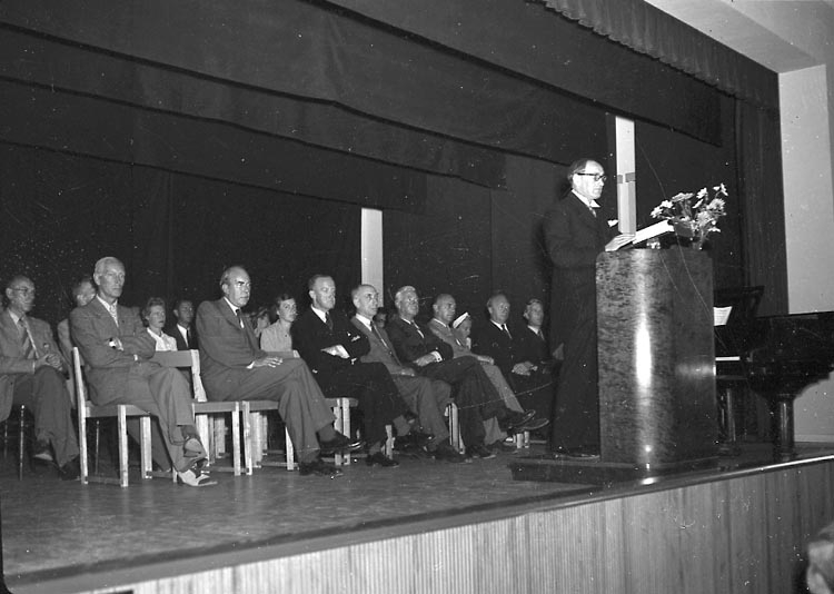 Upprop vid läroverket i Uddevalla höstterminen 1947