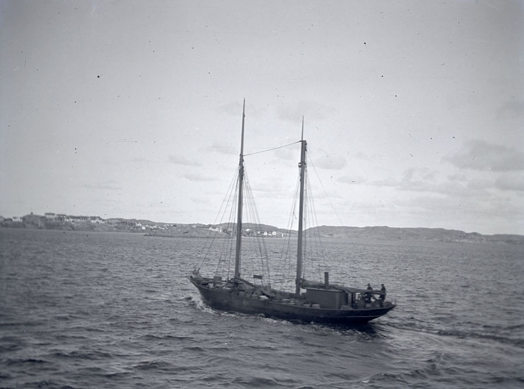 Motorbåten "Merkur" av Lysekil.