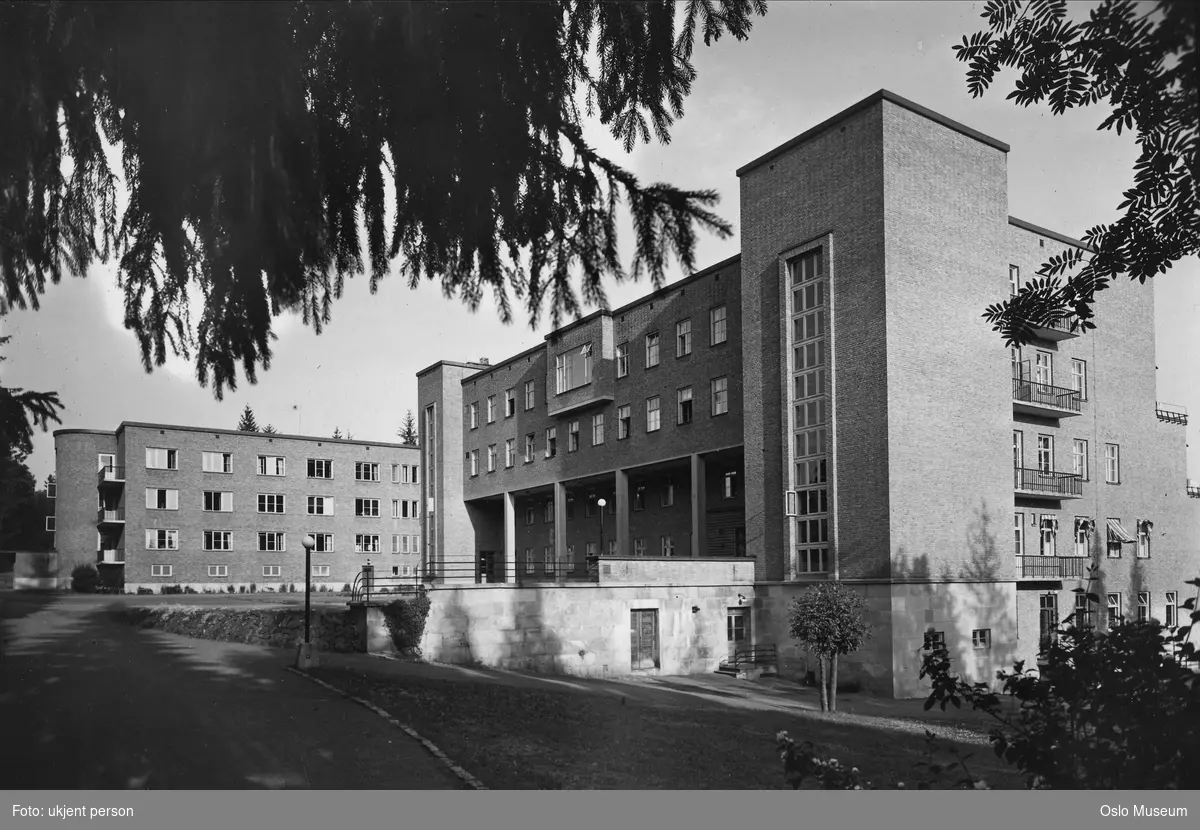 Martina Hansens hospital. - Oslo Museum / DigitaltMuseum