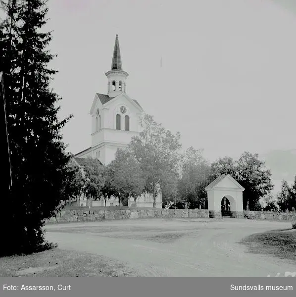Njurunda kyrka fr. söder.