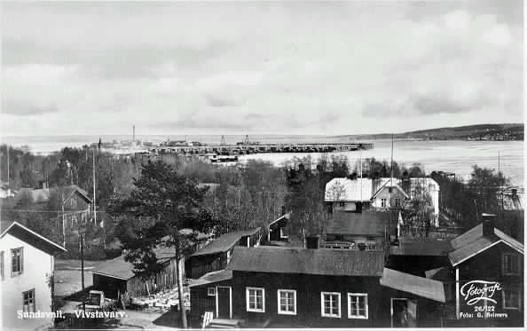 Vy över Vivstavarv i Timrå.