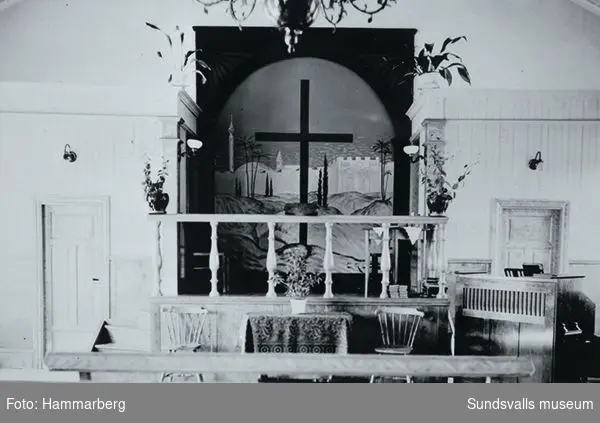 Altartavla i Elimkapellet, Gångviken