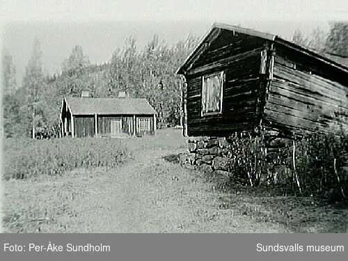 Dokumentation av arbete med textiltryck för äldreboende i Sundsvalls kommun i kv Roten, Haga