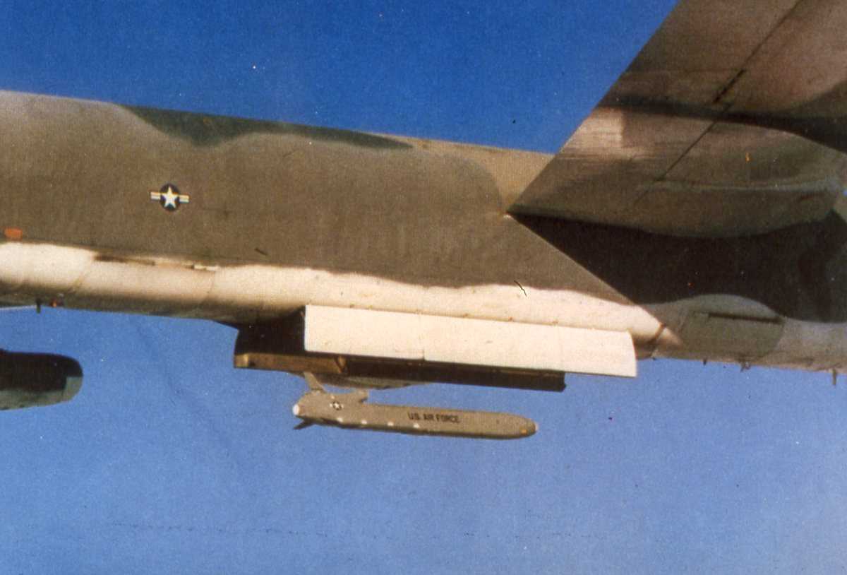 Amerikansk fly av typen B-52 Stratofortress.