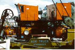 ScanDive sitt dykkersystem på Auk Truck i Åndalsnes.