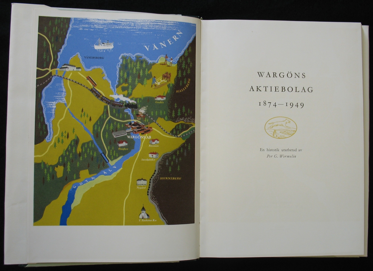 Boken ''Wargöns aktiebolag 1874-1949''. Boken gavs ut i samband med Wargön AB 75-årsjubileum.

De flesta klichéer till boken finns i samlingen under 23 975.