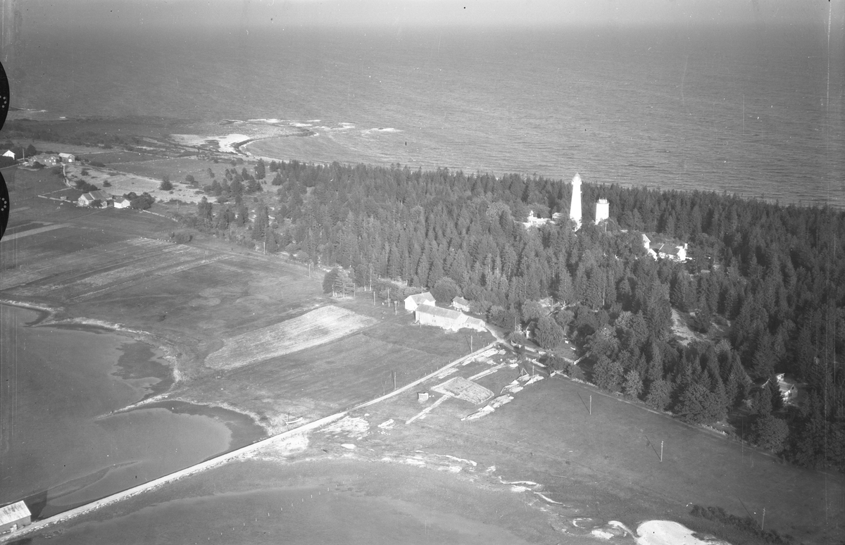 Flyfoto fra Jomfruland 14/9-49. Kragerø