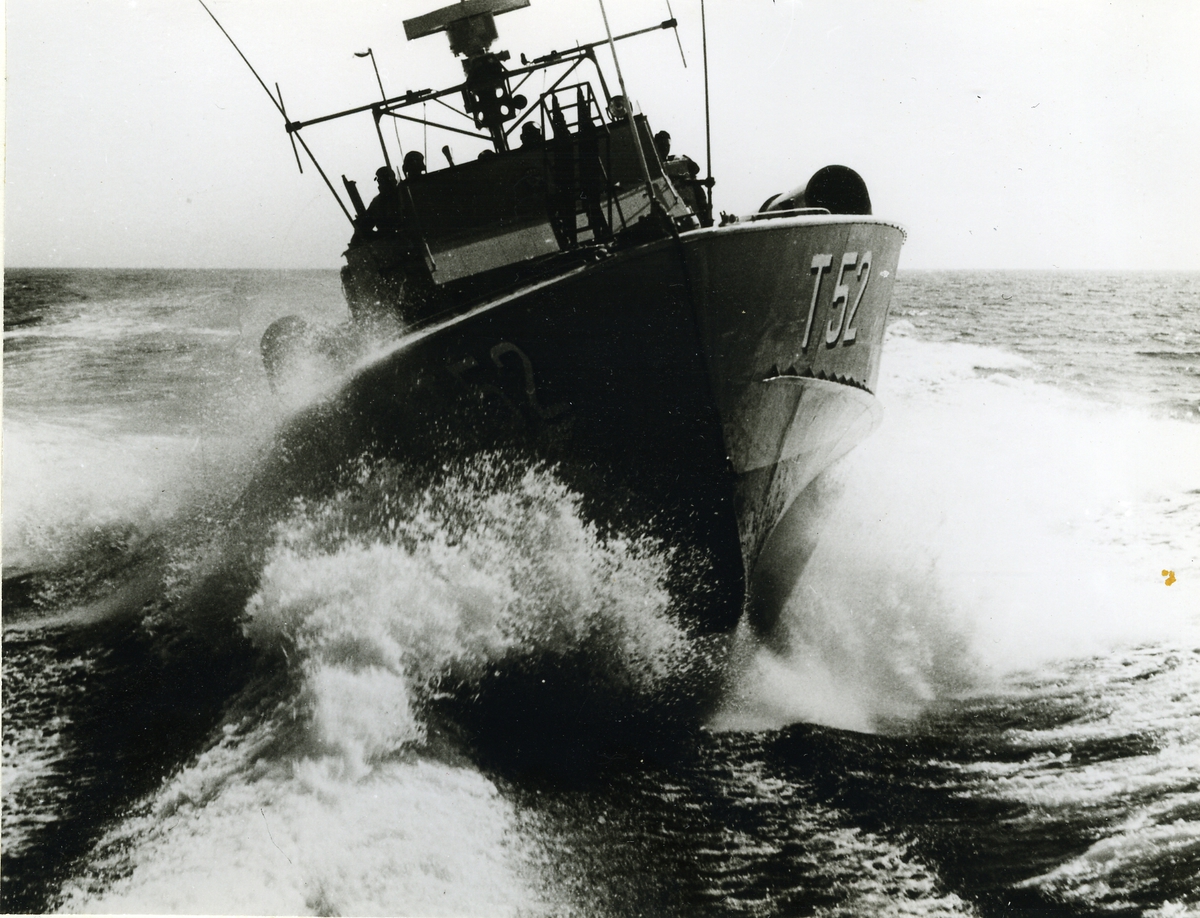 Motortorpedbåten T 52.