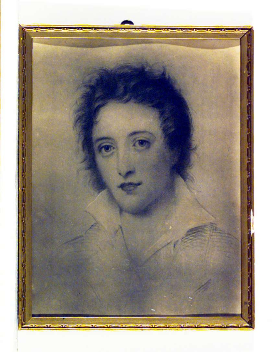 Portrett av dikteren Percy Bysshe Shelley (1792 - 1822).