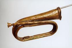 postmuseet, gjenstander, posthorn, trompettype, tuten er ska