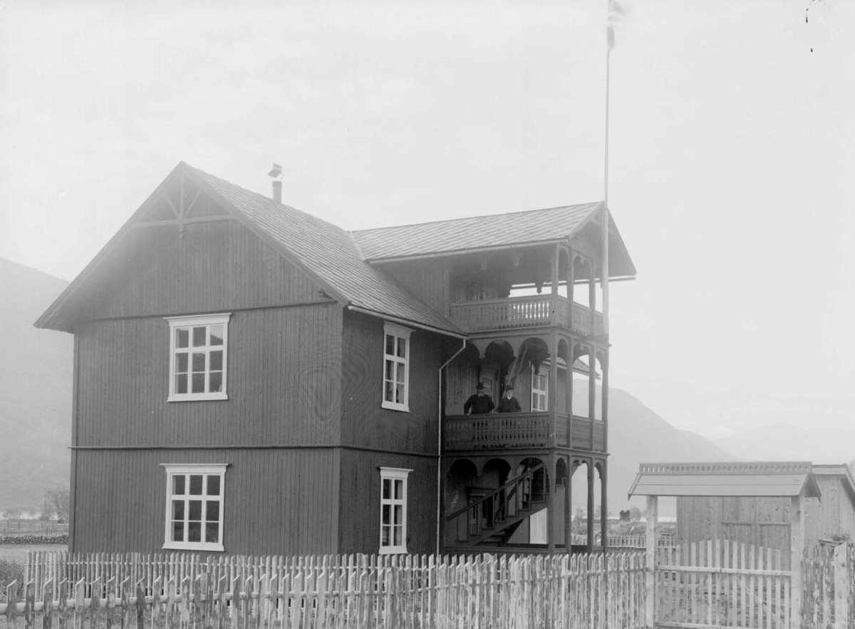 27.09.1909. Vågå arbeidersamfunnn, fasade.