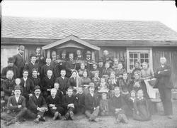 Kort:Bryllup Kvarteig, Nes i Hallingdal