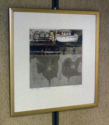 Ved rekka [Grafikk - Akvatint]