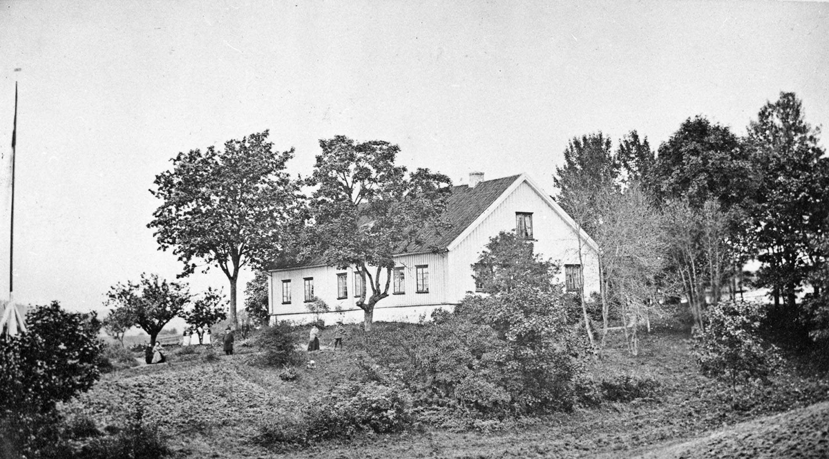 Enebakk prestegård, 1900 eller før.