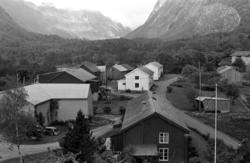 Oppigard sett fra kirketårnet..(Bilder tatt i 1994)