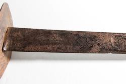 "Denne ble funnet bak panelen i en vegg i gamlehuset i Myra"