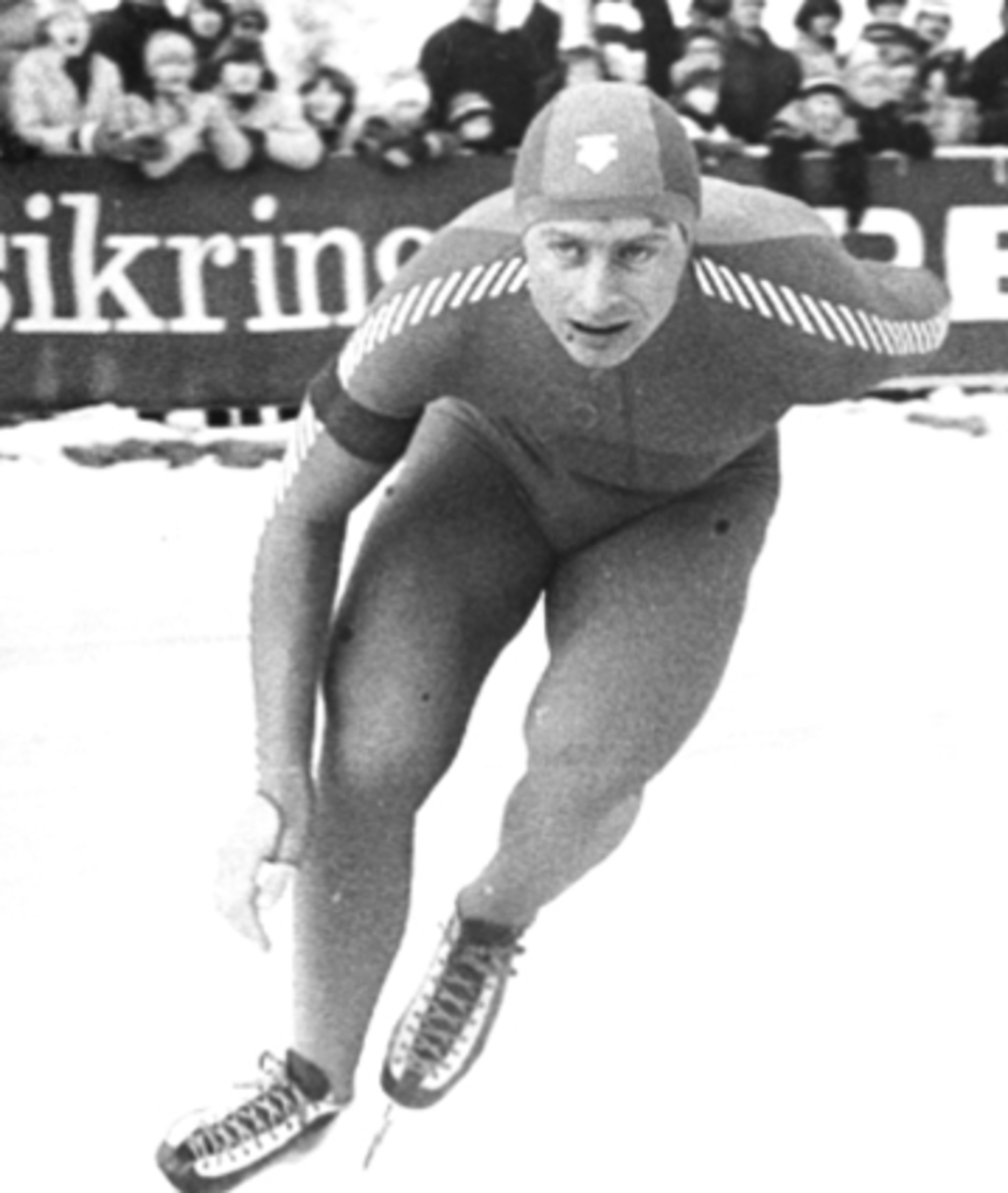Skøyteløper Amund Sjøbrend, Hamar idrettslag, verdensmester 1981, europamester 1981, norgesmester 1975