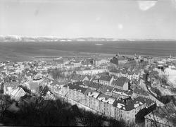 Utsikt over Trondheim og Ila fra Sverresli