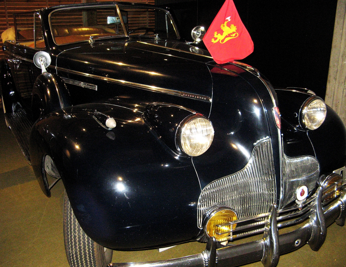 Kongens bil på Glomdalsmuseet