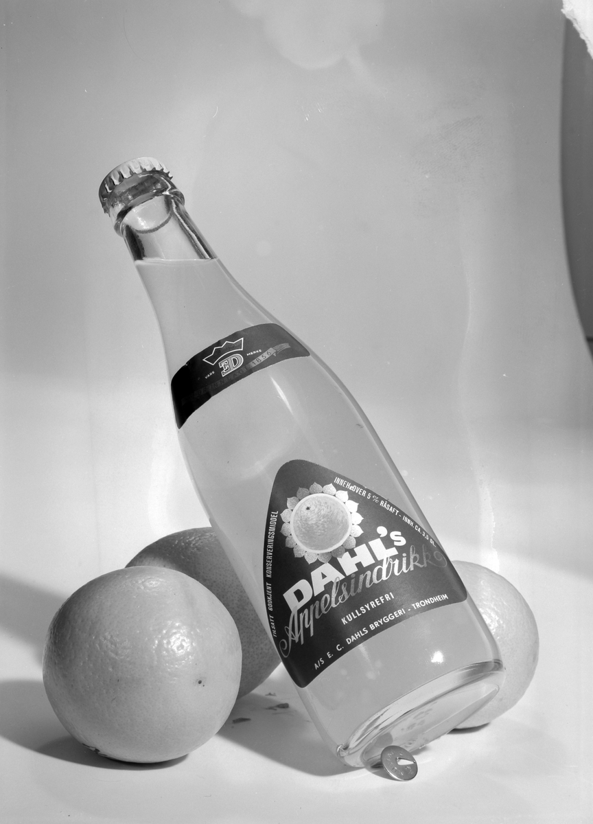 Mineralvannflaske fra E.C. Dahls Bryggeri