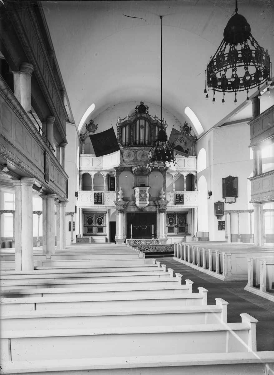 Interiørbilde fra Røros kirke
