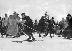 Skirenn. Kristian Lillegjelten i fint driv