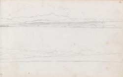 Kystlandskap, Bodensee [Tegning]