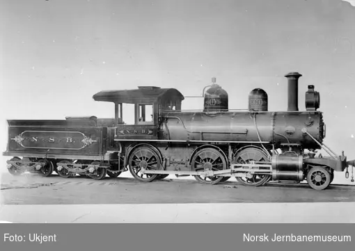 Rørosbanens damplokomotiv type XVIII nr. 33 ved leveransen