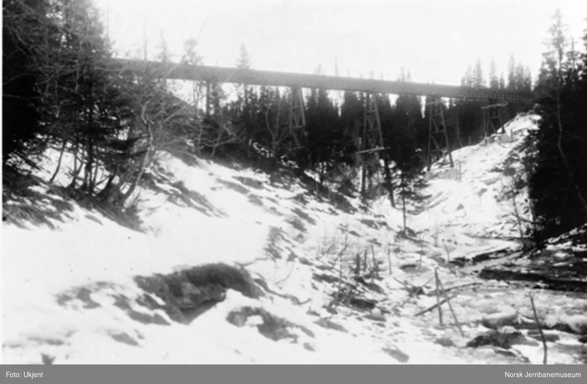 Røttesdal viadukt : ferdig bru