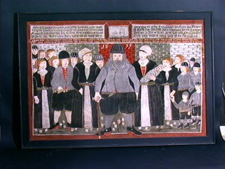 Epitafium av Bjørn Frøysok og hans familie