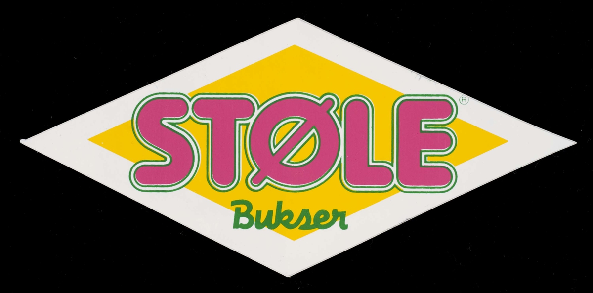 Klistremerker med logo for Støle bukser