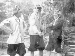 St. Hansfest, Norsk Folkemuseum 1916. Fra teaterforestilling